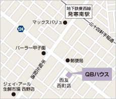 西友西町店MAP