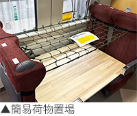 簡易荷物置場