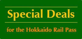 special deals for the hokkaido Rail Pass