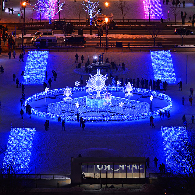 German Christmas Market in Sapporo (Late Nov until Dec 25)