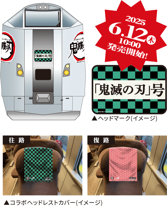 コラボ列車のイメージ