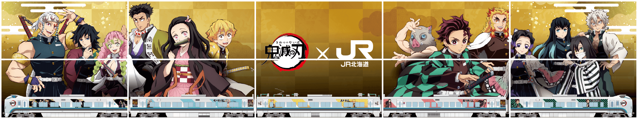 記念乗車券裏面の写真