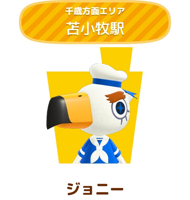 千歳方面エリア 苫小牧駅 ジョニー