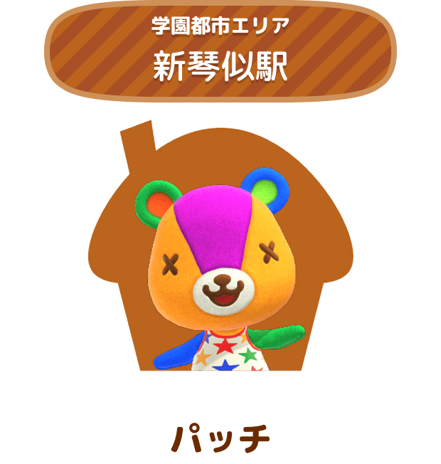 学園都市エリア 新琴似駅 パッチ