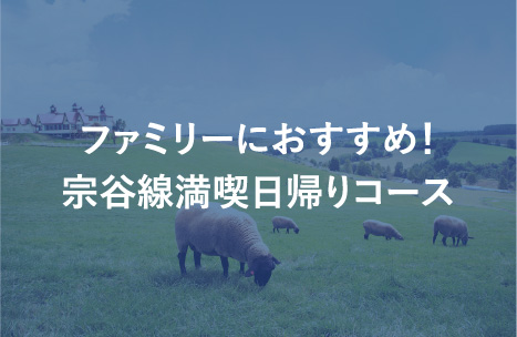 ファミリーにおすすめ！宗谷線満喫日帰りコース