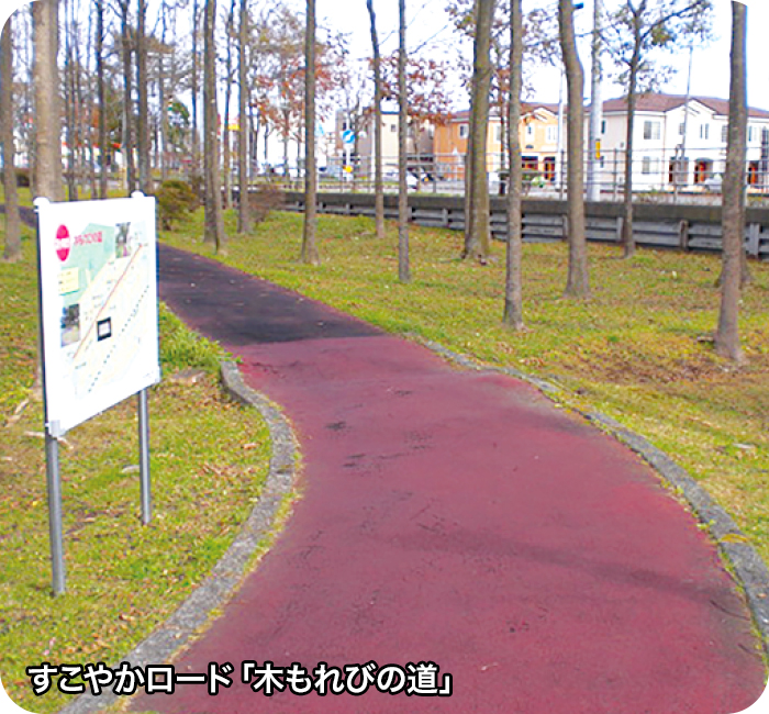 すこやかロード「木もれびの道」