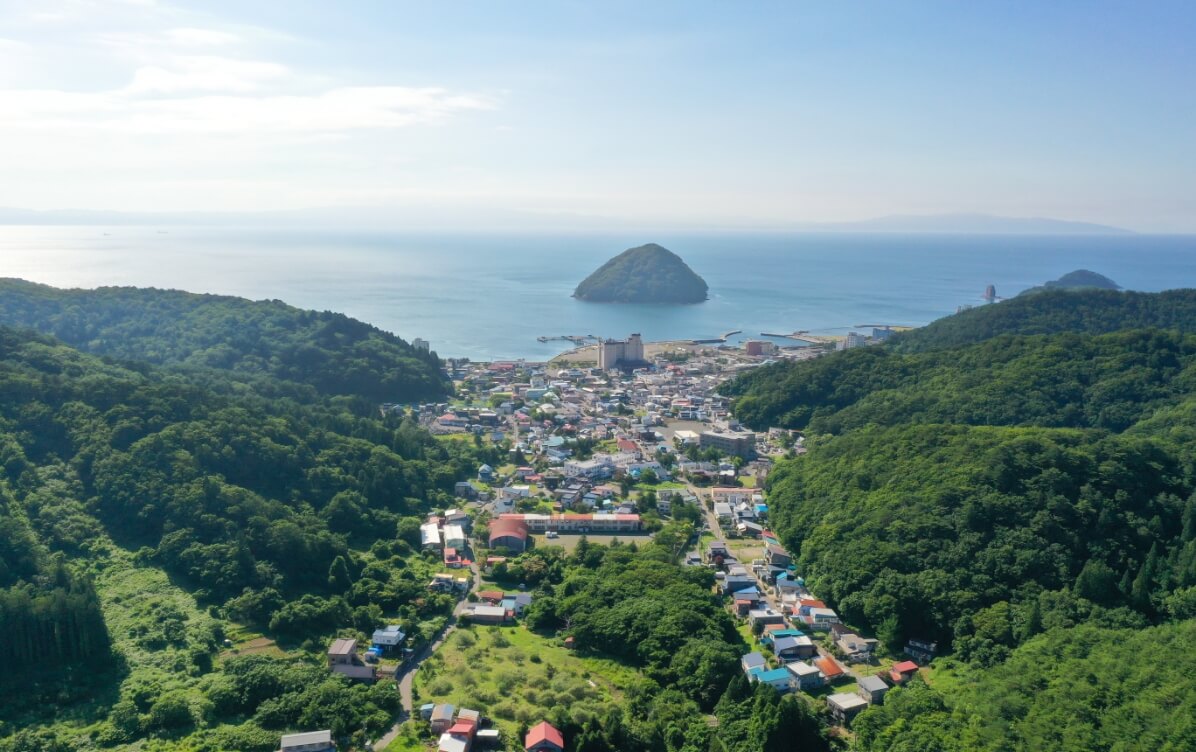 温泉地の写真