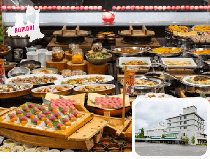 青森のお宿ホテルアップルランドの写真