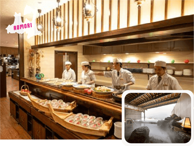 鰺ヶ沢温泉ホテルグランメール山海荘の写真